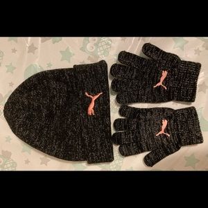 Girls hat n gloves